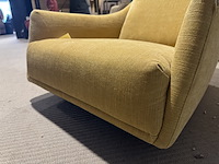Fauteuil, geel stof - afbeelding 4 van  4