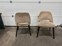 Fauteuil gestoffeerd (2x) - afbeelding 1 van  2