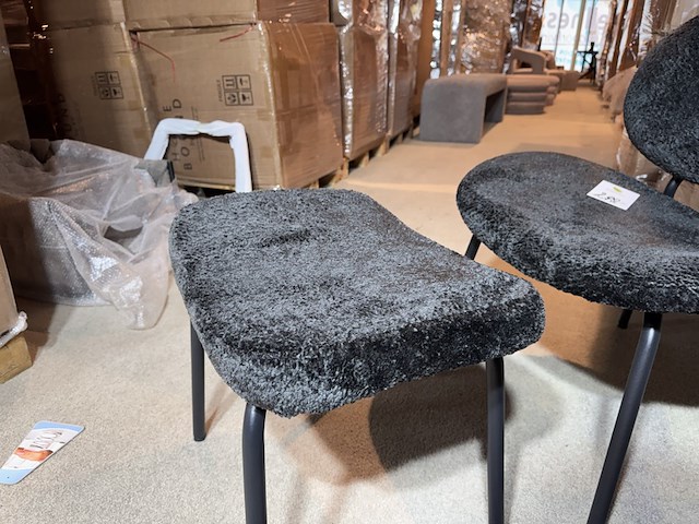 Fauteuil + hocker home-bound, pip, zwart - afbeelding 3 van  5