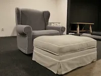 Fauteuil met hocker - afbeelding 7 van  14