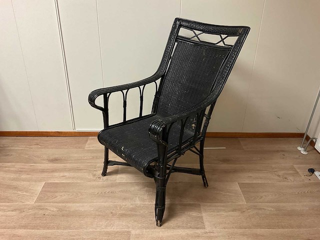 Fauteuil riet - afbeelding 1 van  2