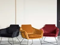 Fauteuil riverdale, ridge, bordeauxrood - afbeelding 4 van  5