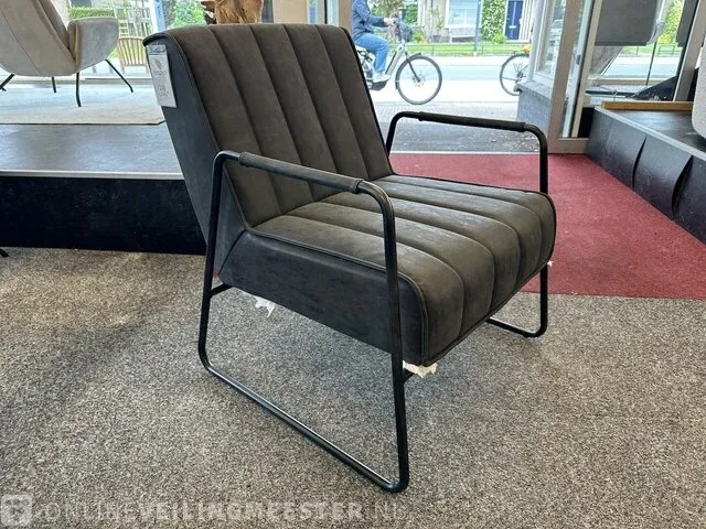 Fauteuil santo antraciet - afbeelding 1 van  5