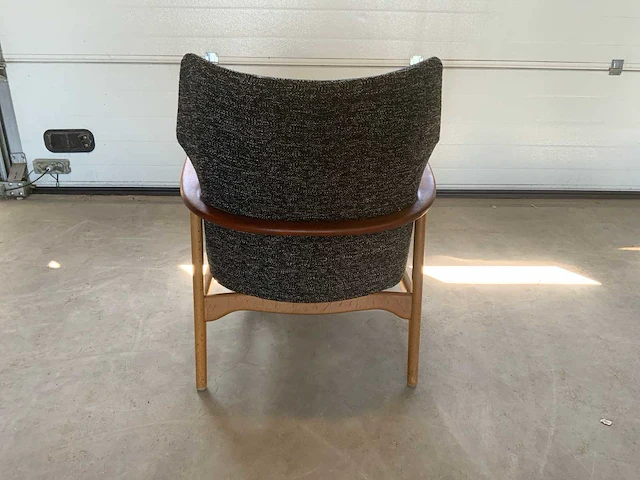Fauteuil stof/hout - afbeelding 4 van  5