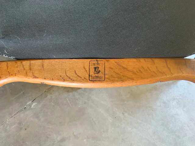 Fauteuil stof/hout - afbeelding 5 van  5