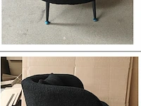 Fauteuil teddy black rond, sanderz, 2025 - afbeelding 1 van  2