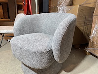 Fauteuil, teddy grijs - afbeelding 2 van  4
