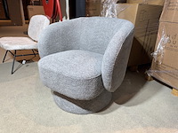 Fauteuil, teddy grijs - afbeelding 1 van  4
