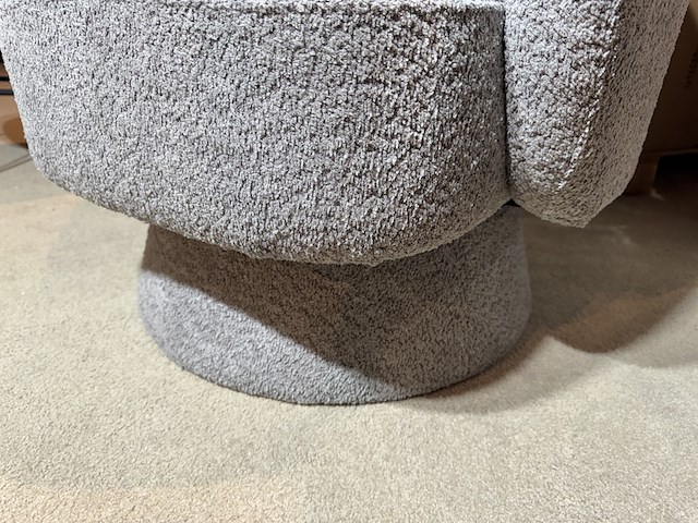 Fauteuil, teddy grijs - afbeelding 4 van  4