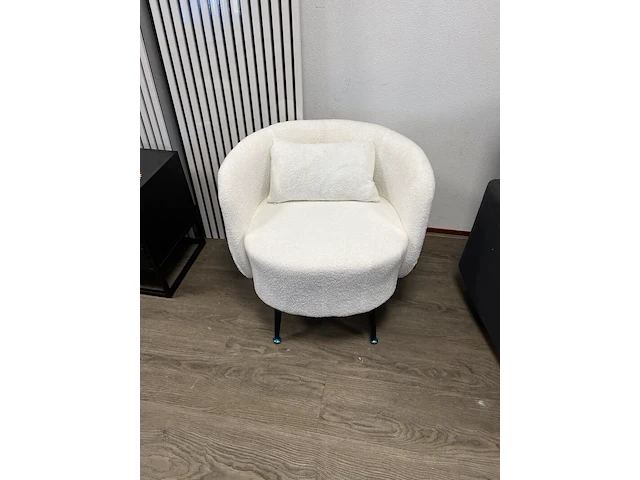 Fauteuil teddy rond beige, sanderz, 2025 - afbeelding 1 van  2