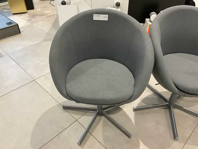 Fauteuil/kuipstoel (3x) - afbeelding 2 van  6