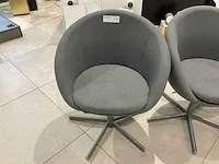 Fauteuil/kuipstoel (3x) - afbeelding 2 van  6