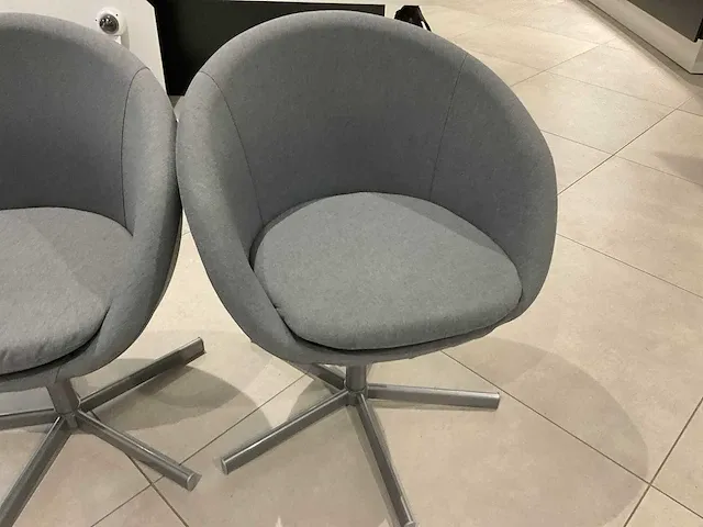 Fauteuil/kuipstoel (3x) - afbeelding 4 van  6