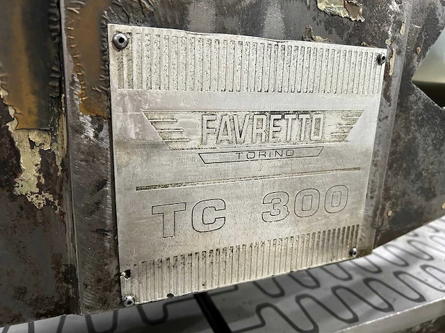 Favretto - tc-300 - vlakslijpmachine - afbeelding 4 van  11