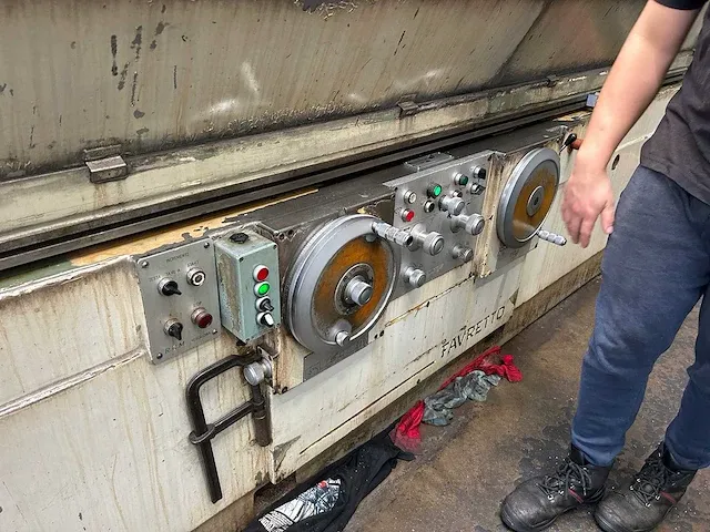 Favretto - tc-300, 3000x500x800mm - vlakslijpmachine - afbeelding 12 van  19