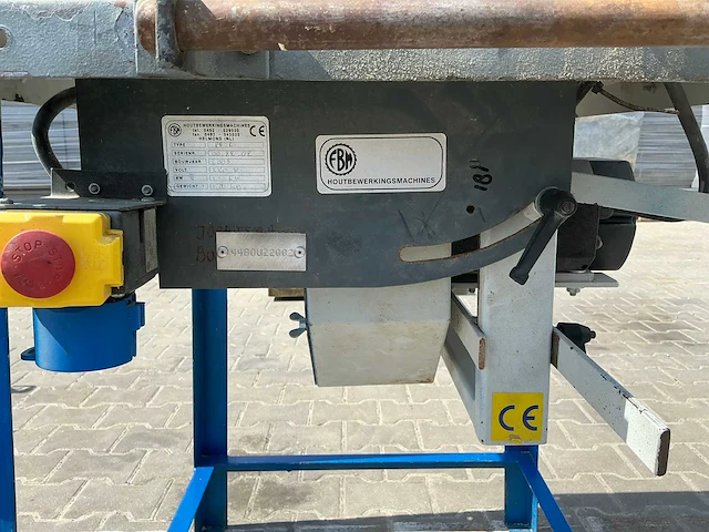 Fbm 85l tafelcirkelzaagmachine - afbeelding 6 van  7