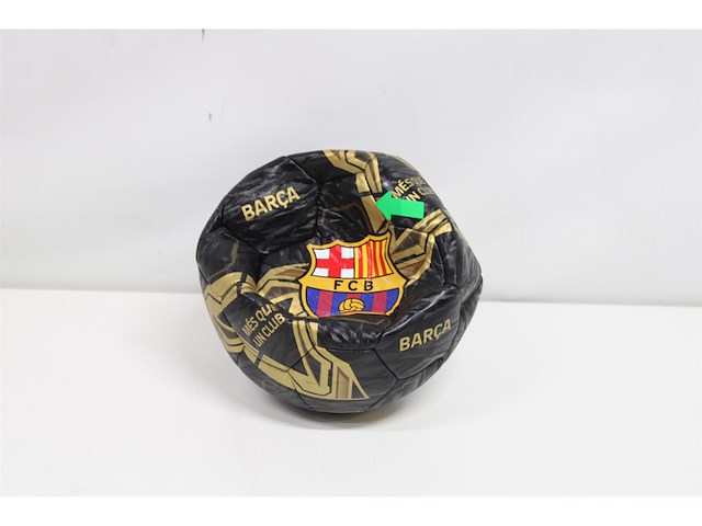Fc barcelona voetbal lightning black/gold 22cm - afbeelding 1 van  2