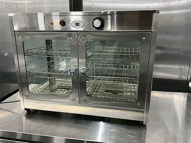Fdw-1pd warmhoudvitrine - afbeelding 2 van  6