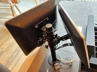 Fec - pos monitorhouder met twee schermen - afbeelding 3 van  3