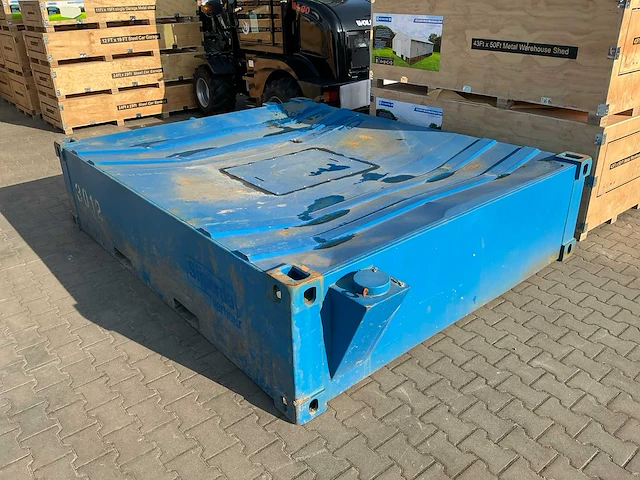 Fecaliëntank voor kantoorunit / sanitaire voorzieningen - afbeelding 1 van  5