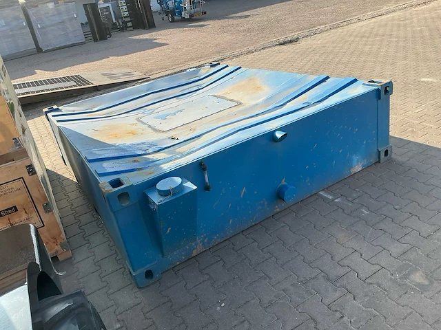 Fecaliëntank voor kantoorunit / sanitaire voorzieningen - afbeelding 3 van  5