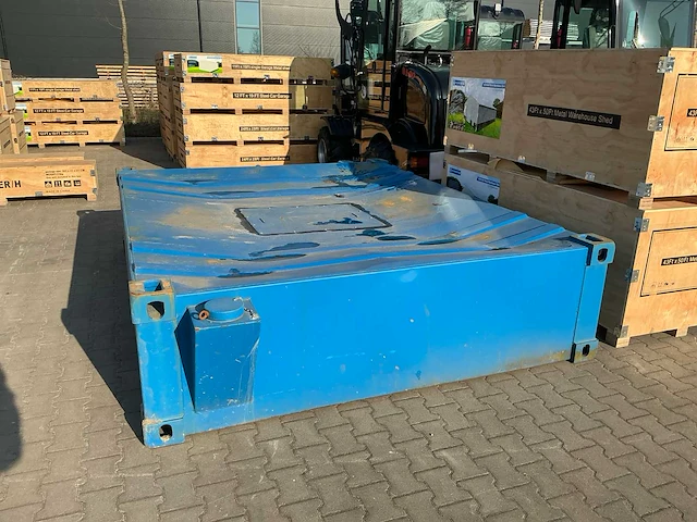 Fecaliëntank voor kantoorunit / sanitaire voorzieningen - afbeelding 5 van  5