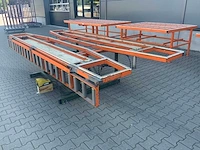 Federhenn worker montage kieptafel 400x170cm. - afbeelding 15 van  20