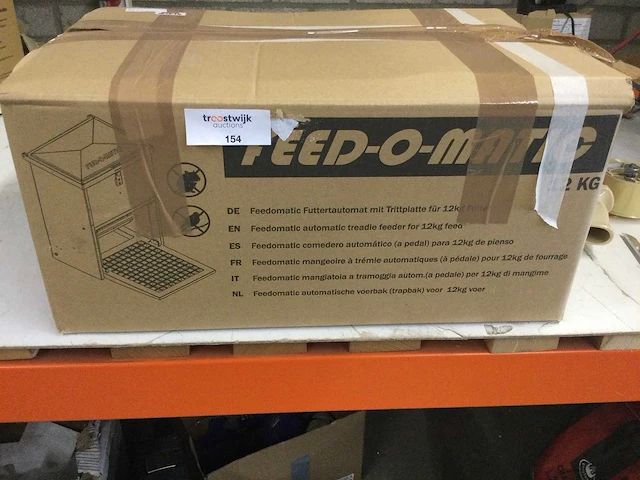 Feedomatic - af12f - voerapparaat met voetplaat - afbeelding 2 van  4