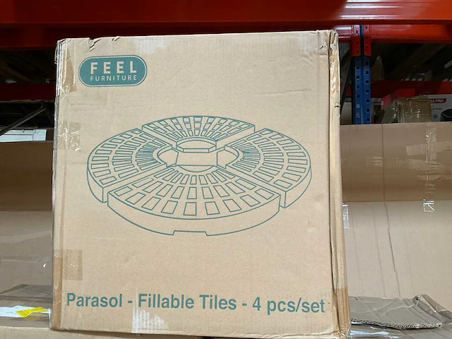 Feel furniture vulbare parasol tegel (3x) - afbeelding 3 van  5