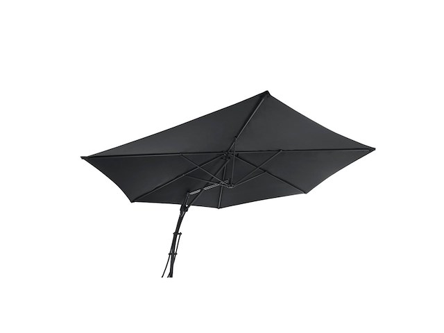 Feel furniture zweefparasol 3 meter donkergrijs - afbeelding 2 van  5