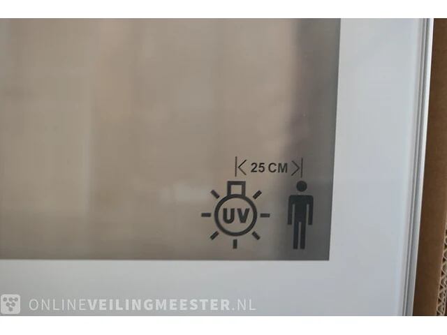 Feel good shower xenz, inbouw ir+uv, wit - afbeelding 4 van  7