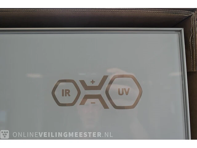 Feel good shower xenz, inbouw ir+uv, wit - afbeelding 7 van  7