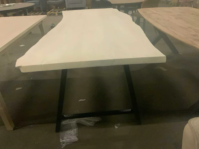 Feelgood acacia white live edge eetkamertafel - afbeelding 2 van  6