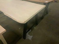 Feelgood acacia white live edge eetkamertafel - afbeelding 3 van  6