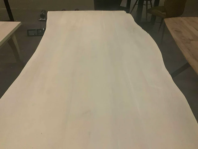 Feelgood acacia white live edge eetkamertafel - afbeelding 5 van  6