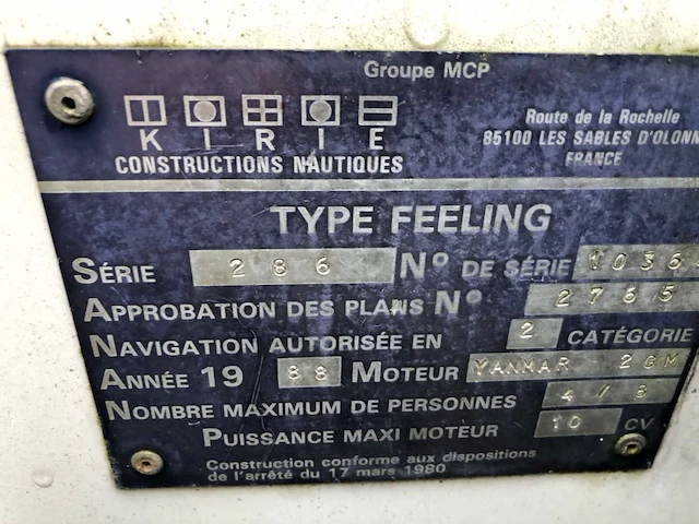 Feeling - kajuitzeilboot - afbeelding 13 van  25