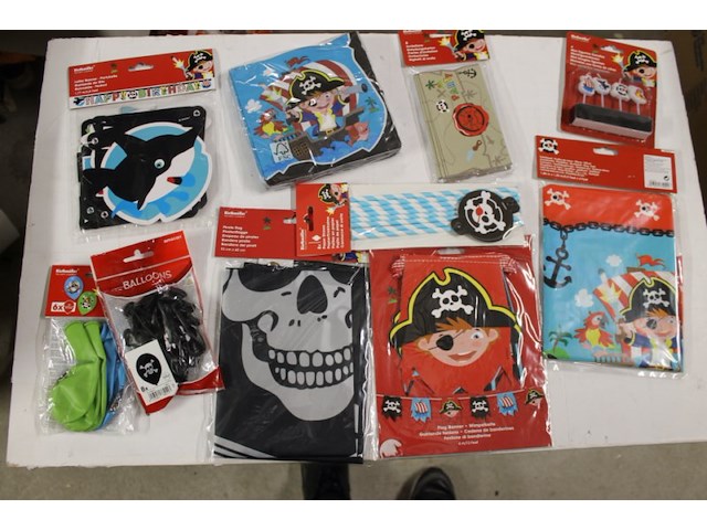 Feestset a piraat 1x - afbeelding 3 van  3