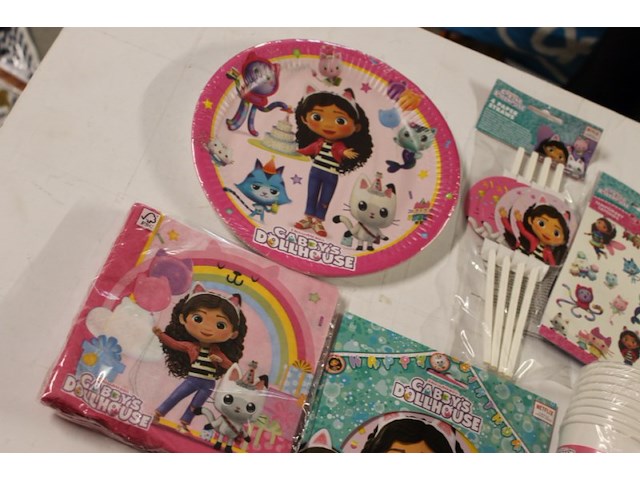Feestset gaby's dollhouse - afbeelding 3 van  7