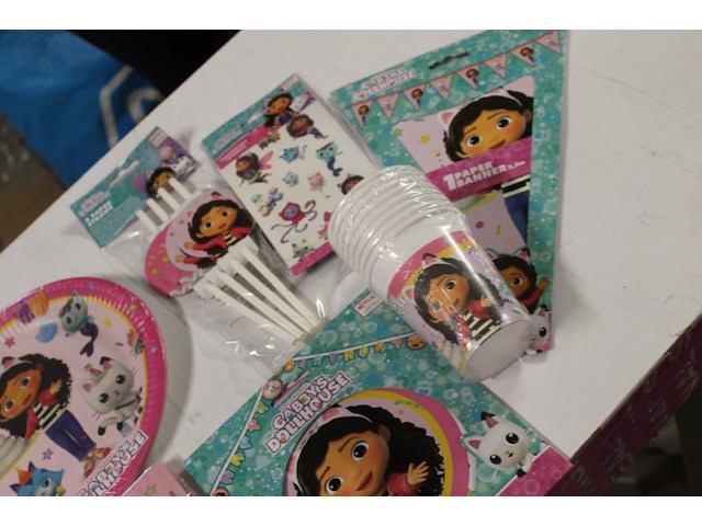 Feestset gaby's dollhouse - afbeelding 4 van  7