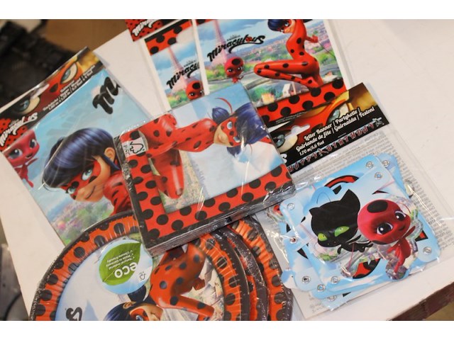 Feestset miraculous set 1 - afbeelding 4 van  7