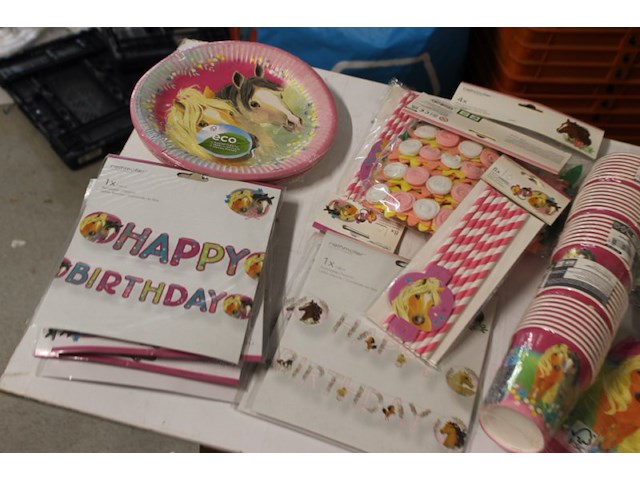 Feestset paarden - afbeelding 3 van  7