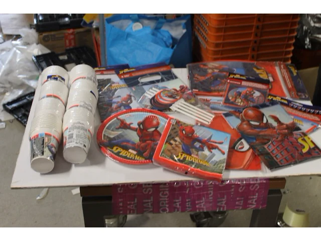 Feestset spiderman - afbeelding 1 van  7