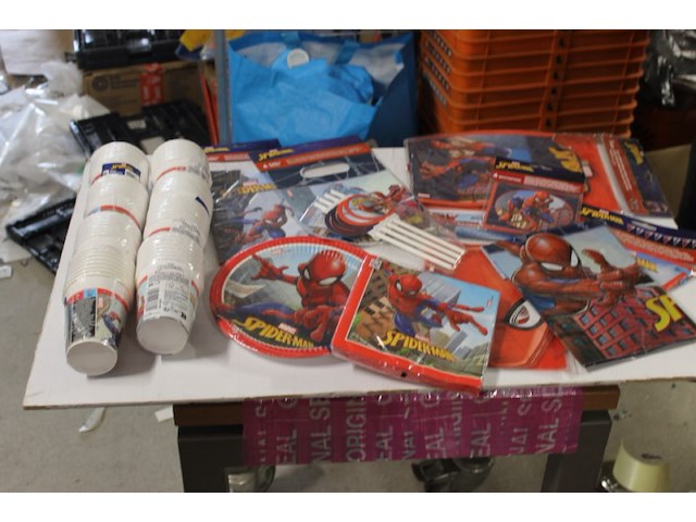 Feestset spiderman - afbeelding 2 van  7