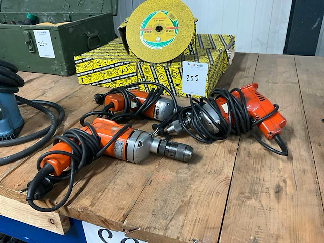 Fein asy 636 boormachine (3x) - afbeelding 1 van  4