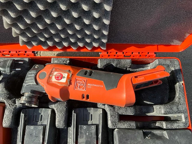 Fein multimaster 500 multitool set op accu - afbeelding 4 van  6