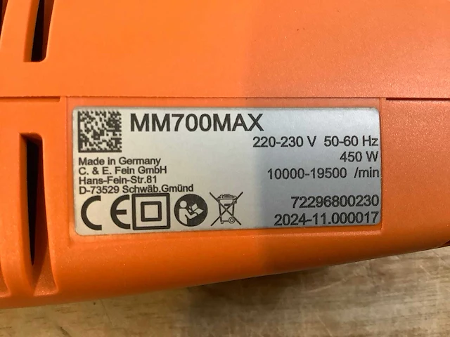 Fein multimaster 700 top multi-tool - afbeelding 5 van  6