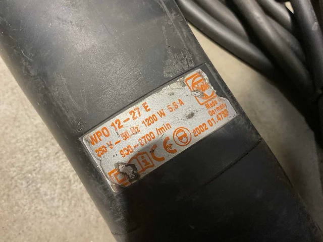 Fein wpo 12-27 e bandslijpmachines - afbeelding 4 van  4
