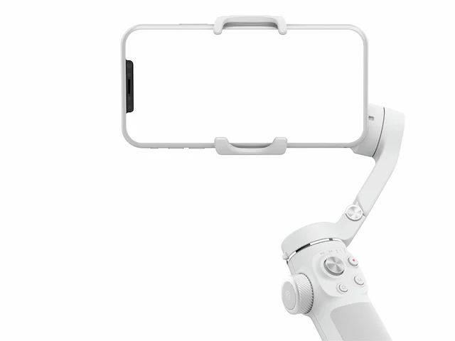 Feiyutech vb4 smartphone gimbal stabilizer, opvouwbaar, telescopische selfie stick wit - afbeelding 1 van  2