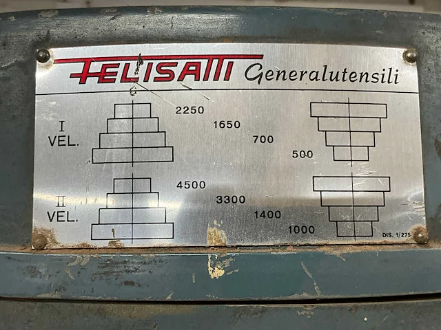Felicatti tafelboormachine - afbeelding 6 van  9