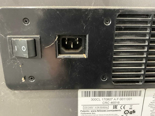Fellowes 300cl versnipperaar - afbeelding 7 van  7